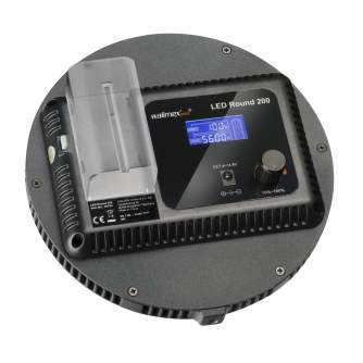 LED Gaismas paneļi - walimex pro LED Round 200 Set 21044 - ātri pasūtīt no ražotāja