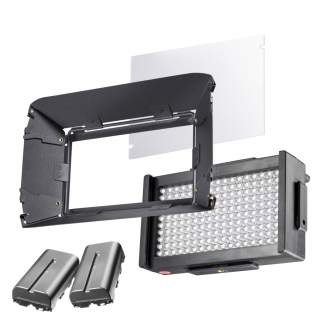 LED панели - walimex pro LED Foto Video Square 312 Bi Color Set - быстрый заказ от производителя