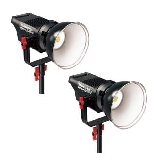 Video gaismas - Aputure COB C120D II + C120D II Divu LED gaismu komplekta 240W noma