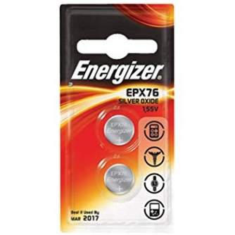 Baterijas, akumulatori un lādētāji - ENERGIZER SR44/EPX76 2 pack Silver Oxide - ātri pasūtīt no ražotāja