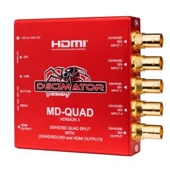 Converter Decoder Encoder - Decimator Design MD-QUAD V3 1 to 4 Channel Multi-Viewer - quick order from manufacturer