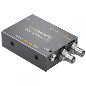 Signāla kodētāji, pārveidotāji - Blackmagic Design Mini Converter Optical Fiber 12G - ātri pasūtīt no ražotāja