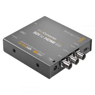 Signāla kodētāji, pārveidotāji - Blackmagic Design Mini Converter SDI to HDMI 6G - ātri pasūtīt no ražotāja