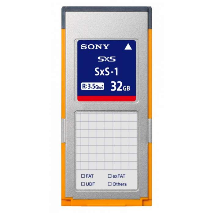 Atmiņas kartes - Sony SxS-1 Memory Card 32GB (SBS-32G1C) - ātri pasūtīt no ražotāja