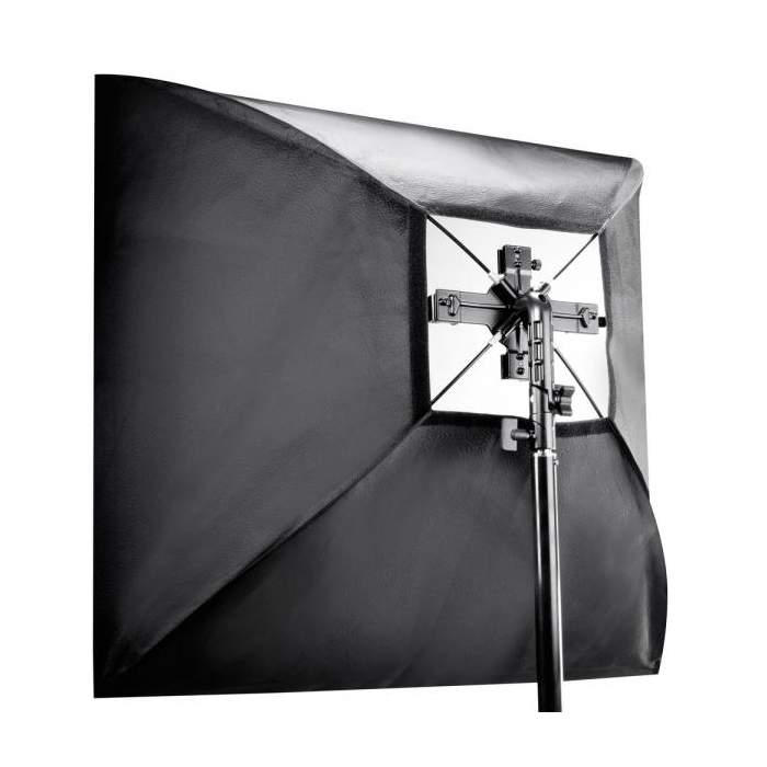 Softboxes - walimex Set Quad Flash Holder incl. Softb. 90x90cm - quick order from manufacturer