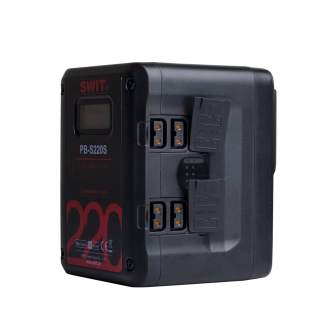 V-Mount Baterijas - Swit PB-S220S Square Heavy Duty Digital Battery Pack - ātri pasūtīt no ražotāja