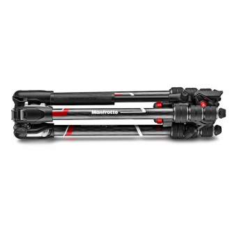 Video Tripods - Manfrotto Befree live Carbon fiber tripod twist, video head (MVKBFRTC-LIVE) - quick order from manufacturer
