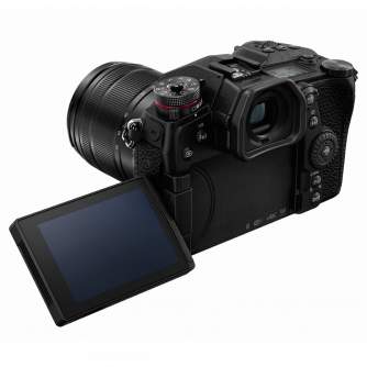 Mirrorless Cameras - Panasonic DC-G9MEG-K LUMIX G Compact System Camera with LUMIX H-FS12060E - quick order from manufacturer