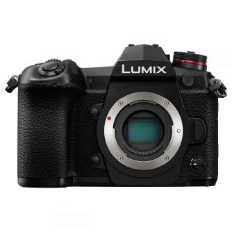 Bezspoguļa kameras - Panasonic DC-G9MEG-K LUMIX G Compact System Camera with LUMIX H-FS12060E - ātri pasūtīt no ražotāja