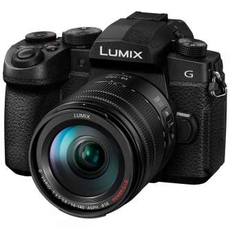 Bezspoguļa kameras - Panasonic LUMIX DC-G91HEG-K w/ 14-140mm lens - ātri pasūtīt no ražotāja