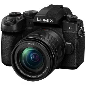 Bezspoguļa kameras - Panasonic LUMIX DC-G91MEG-K w/ 12-60mm lens - ātri pasūtīt no ražotāja