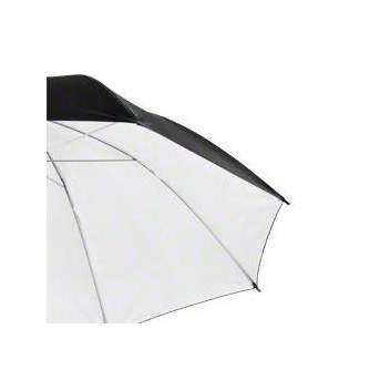 Umbrellas - walimex 2in1 Reflex & Transl. Umbrella white 109cm - quick order from manufacturer