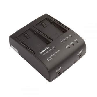 Swit S-3602B 2-ch Panasonic VW Charger and Adaptor