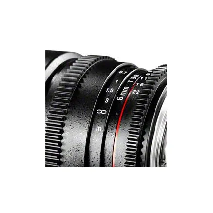 Walimex pro 8/3,8 Fisheye II Video APS-C Canon EFS