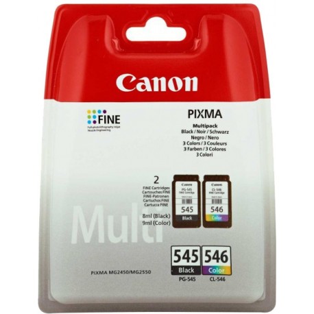 Printers and accessories - Canon ink cartridge PG-545/CL-546 Multipack, color/black 8287B006 - quick order from manufacturer