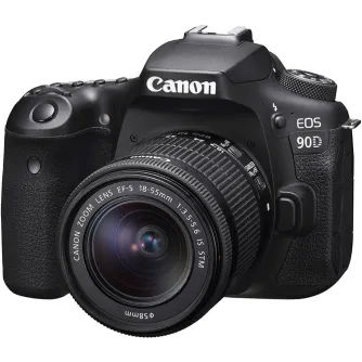 DSLR Cameras - Canon EOS 90D + EF-S 18-55mm f/3.5-5.6 IS STM - quick order from manufacturer