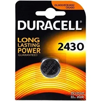 Baterijas, akumulatori un lādētāji - Duracell 2430 baterija DL2430 CR2430 K2430 3V Lithium - ātri pasūtīt no ražotāja