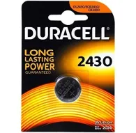 Батарейки и аккумуляторы - Duracell Electronics 2430 baterija DL2430/CR2430 K2430 3V Lithium - быстрый заказ от производителяБатарейки и аккумуляторы - Duracell Electronics 2430 baterija DL2430/CR2430 K2430 3V Lithium - быстрый заказ от производителя