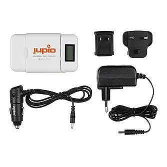 Baterijas, akumulatori un lādētāji - Jupio Universal Li-Ion -AA + 2.1A USB Fast Charger - perc šodien veikalā un ar piegādi