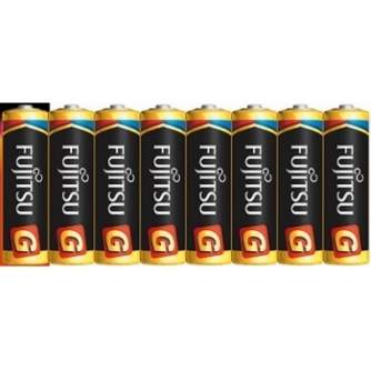 Baterijas, akumulatori un lādētāji - Alkaline Batteries Fujitsu LR6G 8xAA - ātri pasūtīt no ražotāja