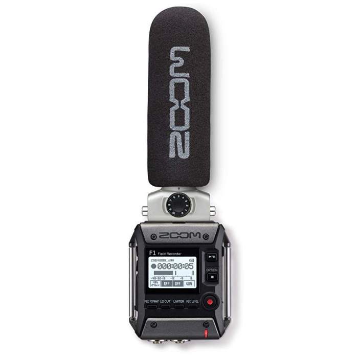 Диктофоны - Zoom F1 FIELD RECORDER + SHOTGUN MIC (F1-SP) - быстрый заказ от производителя