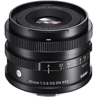 Mirrorless Lenses - Sigma 45mm F2.8 DG DN Sony E-mount [CONTEMPORARY] 360965 - быстрый заказ от производителя