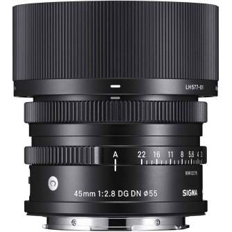 Objektīvi - Sigma 45mm F2.8 DG DN Leica L [CONTEMPORARY] 360969 - ātri pasūtīt no ražotāja