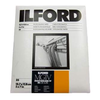 Photo paper - Ilford paper 12.7x17.8cm MGIV 25M satin 25 sheets (1771899) - quick order from manufacturer