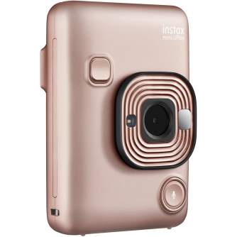 Momentfoto kamera - Fujifilm Instax Mini LiPlay, zeltīti rozā - ātri pasūtīt no ražotāja