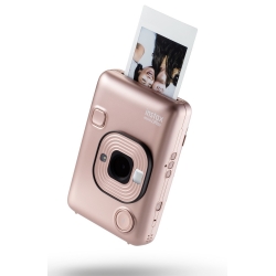 Instantkameras - Fujifilm Instax Mini LiPlay, zeltīti rozā 16631849 - perc šodien veikalā un ar piegādi