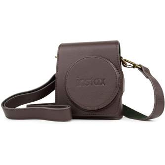 Чехлы и ремешки для Instant - Fujifilm Instax Mini 90 bag + strap, brown - быстрый заказ от производителя