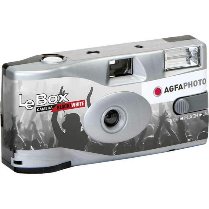 Filmu kameras - Agfaphoto Agfa LeBox Flash Black & White 400/36 - ātri pasūtīt no ražotāja