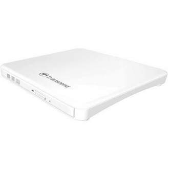 Жёсткие диски & SSD - Transcend внешний DVD записыватель Slim TS8XDVDS, белый - быстрый заказ от производителя