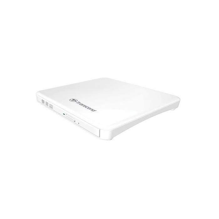 Hard drives & SSD - Transcend external DVD drive Slim TS8XDVDS, white - quick order from manufacturer