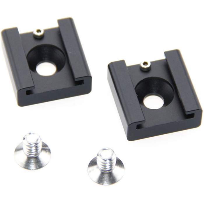 Discontinued - 1/4"-20 Mount to Shoe Adapter Cold hot shoe 2pack