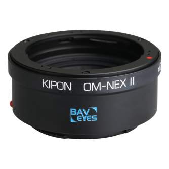 Адаптеры - Kipon Baveyes Adapter Olympus OM to Sony E (0.7x) II - быстрый заказ от производителя