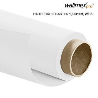 Фоны - Walimex pro paper background 1,35x10m, white - купить сегодня в магазине и с доставкой