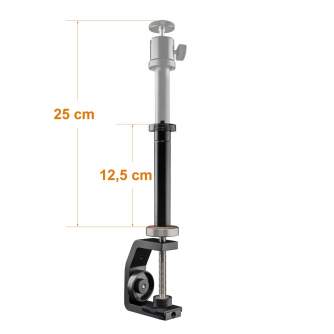 Holders Clamps - Walimex pro KX-25 Stand Clamp with ball head - quick order from manufacturer