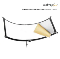 Reflector Panels - Walimex pro 3in1 Reflector Halfpipe, concave150x60 - buy today in store and with deliveryReflector Panels - Walimex pro 3in1 Reflector Halfpipe, concave150x60 - buy today in store and with delivery