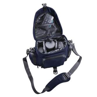 Plecu somas - Mantona Premium Camerabag blue - ātri pasūtīt no ražotāja