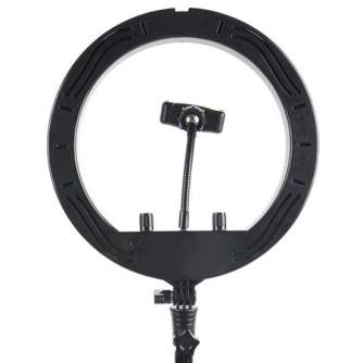 Больше не производится - StudioKing SKRL10 LED dimmable LED bi-color ring light with table tripod and 