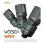 Camera Flashes - Godox Ving flash V860II for Nikon speedlite rent