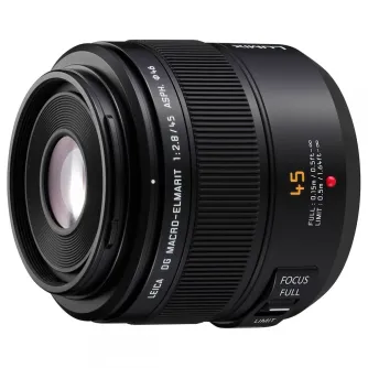 MIRRORLESS Objektīvi - Panasonic H-ES045E Leica DC Makro Elmarit 45mm/F2.8 - ātri pasūtīt no ražotāja