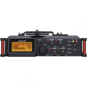 Skaņas ierakstītāji - Tascam DR-70D 4-channel Audio Recorder - ātri pasūtīt no ražotāja