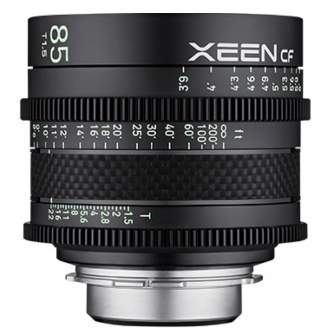 CINEMA Video objektīvi - Samyang Xeen Cine Prime Lens CF 85 mm T1,5 E-Mount - ātri pasūtīt no ražotāja