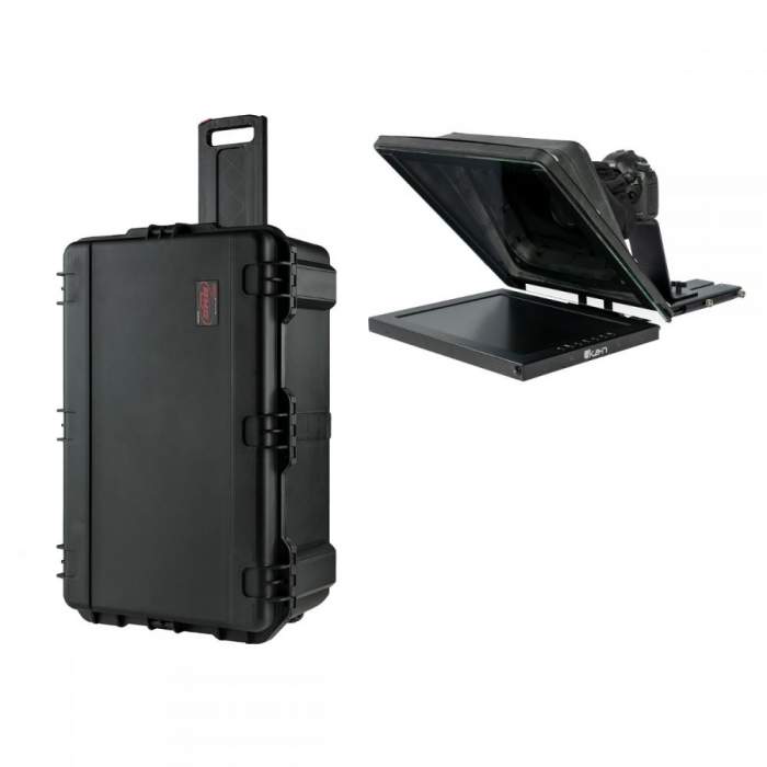 Teleprompter - Ikan Professional 15&quot; High Bright Teleprompter Travel Kit (PT4500-TK) - quick order from manufacturer