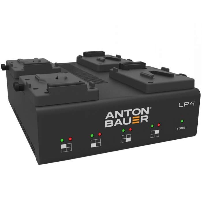 V-Mount аккумуляторы - Anton/Bauer Anton Bauer LP4 Quad V-Mount Charger - быстрый заказ от производителя