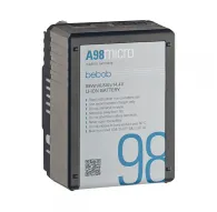 Больше не производится - Bebob A98MICROmicro Gold Mount Li-Ion Battery 98WhБольше не производится - Bebob A98MICROmicro Gold Mount Li-Ion Battery 98Wh