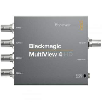 Blackmagic Design - Blackmagic Design Multiview 4 HD (BM-HDL-MULTIP3G/04HD) BM-HDL-MULTIP3G/04HD - quick order from manufacturer