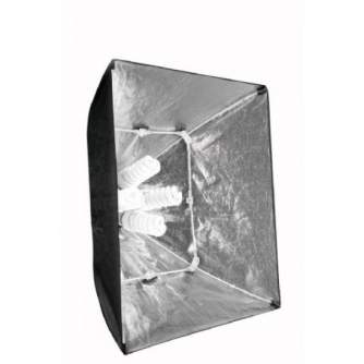 Fluorescējošās - Linkstar Daylight Lamp SLH4-SB5050 + Foldable Softbox 50x50 cm - ātri pasūtīt no ražotāja